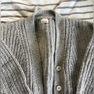 Babaa Wool Cardigan No 19 Mist